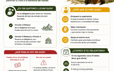 ¿Se necesita guía obligatorio para visitar Machu Picchu en 1 día?