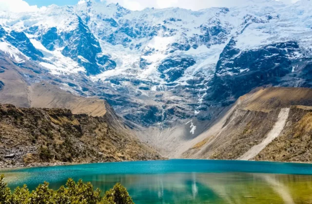 Laguna humantay turquesa nevado salkantay cusco