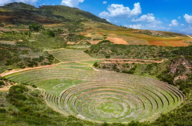Maras y moray vista panoramica – Valle Sagrado de los Incas